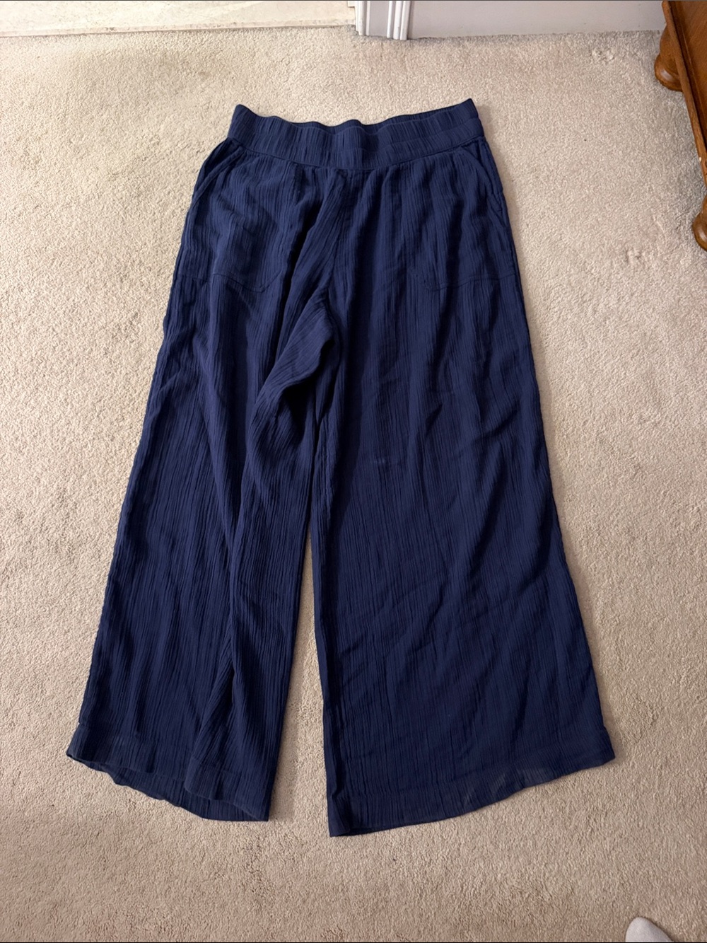 Wide Leg Lightweight Navy women’s Pants